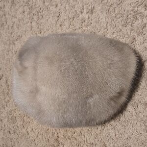 Vintage Oleg Cassini Mink Fur Hat‎